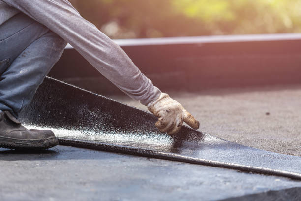 Professional Emergency Waterproofing technician working in Newport, NJ